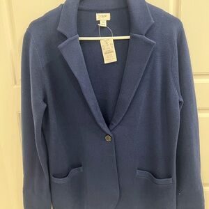 J. Crew Women's Navy Blazer